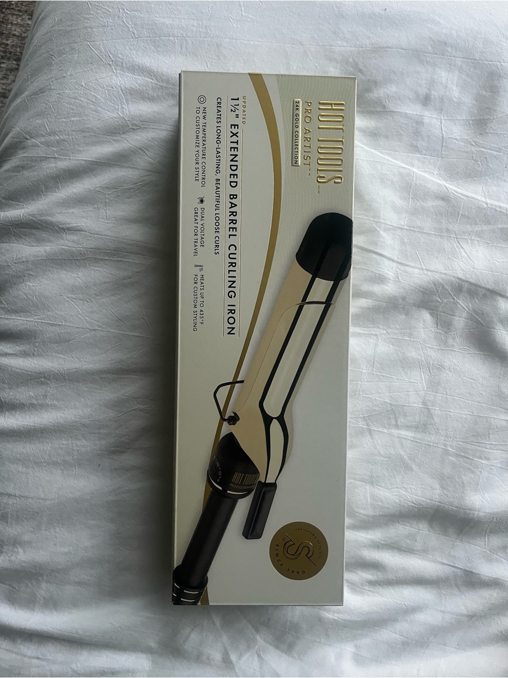 Hot Tools Pro Artist 1½" Extended Barrel Curling Iron